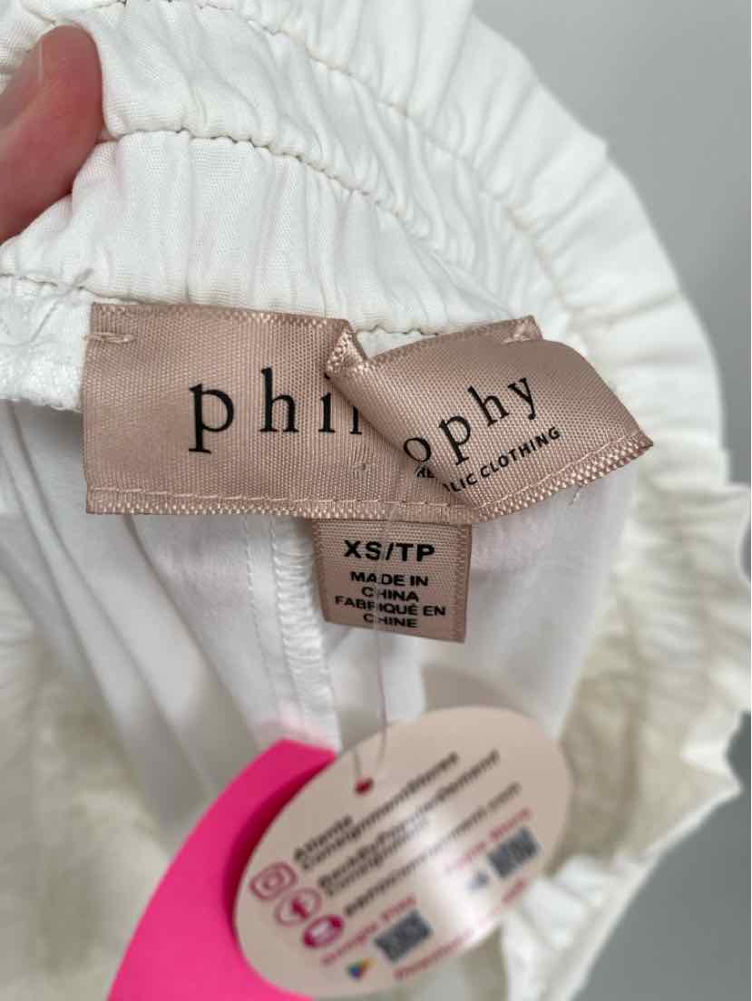 Size XS PHILOSPHY White Skirt