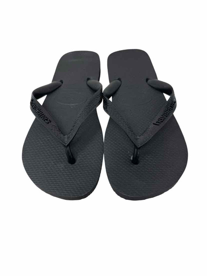 Shoe Size 39 Havaianas Black Sandals