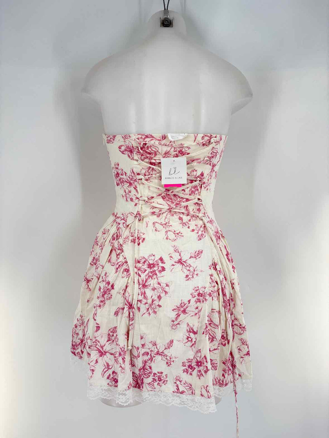 Size M PINK PRINT Dress