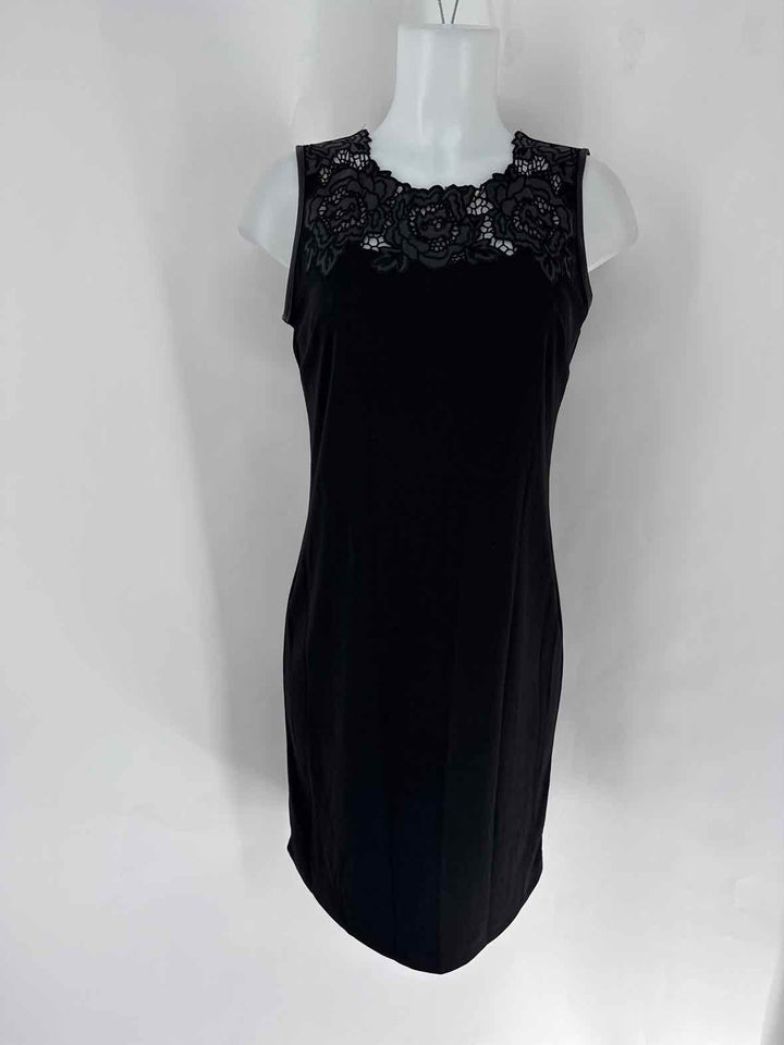 Size 4 KARL LAGERFELD Black Lace Dress