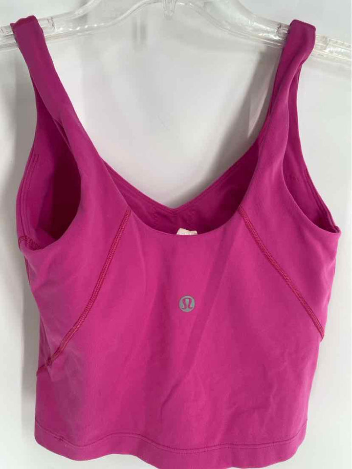 Size 2 Lululemon Pink Bra