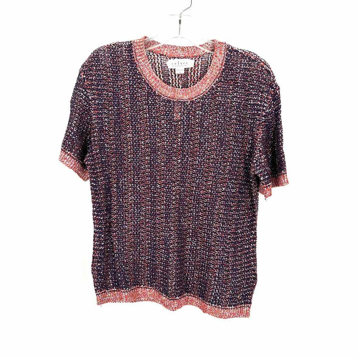 Size S VELVET Navy Sweater