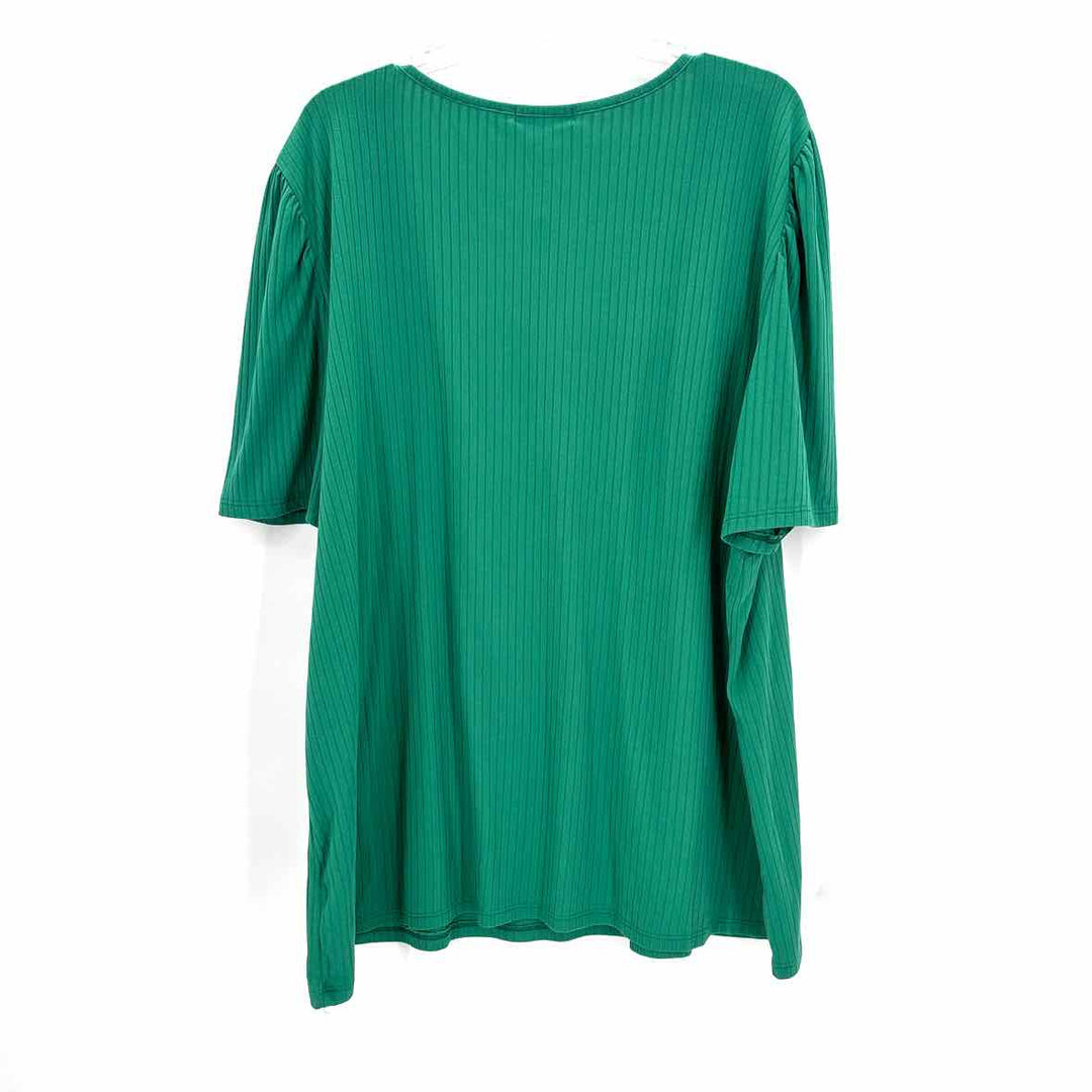 Size 3X KIM & CAMI Green Shirt