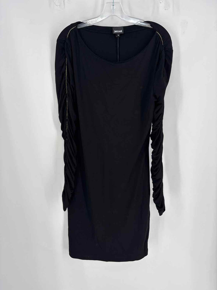 Size 14 JUST CAVALLI Black Dress