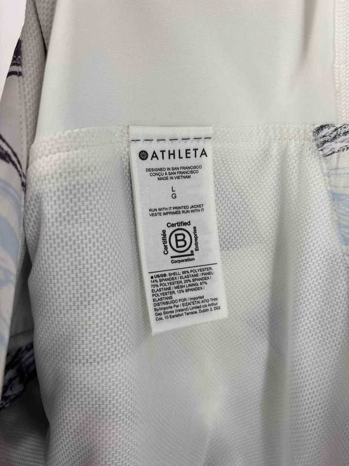Size L Athleta Beige Jacket