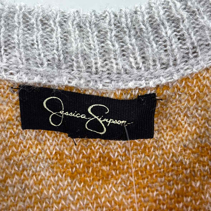 Size XL Jessica Simpson Gray Knit Sweater