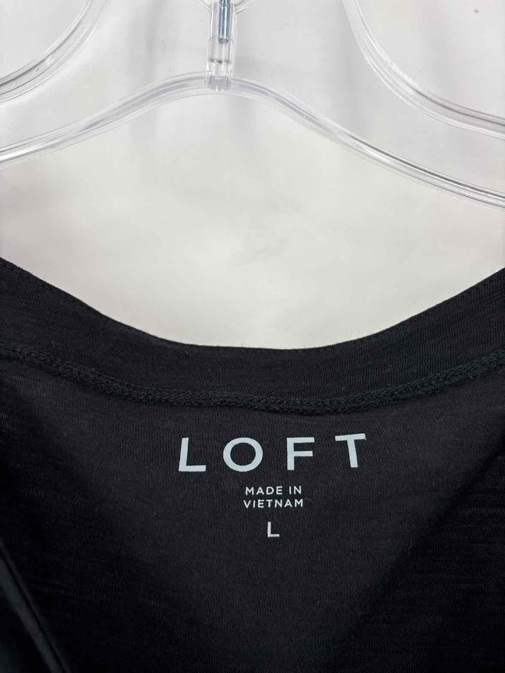 Size L LOFT Black Shirt