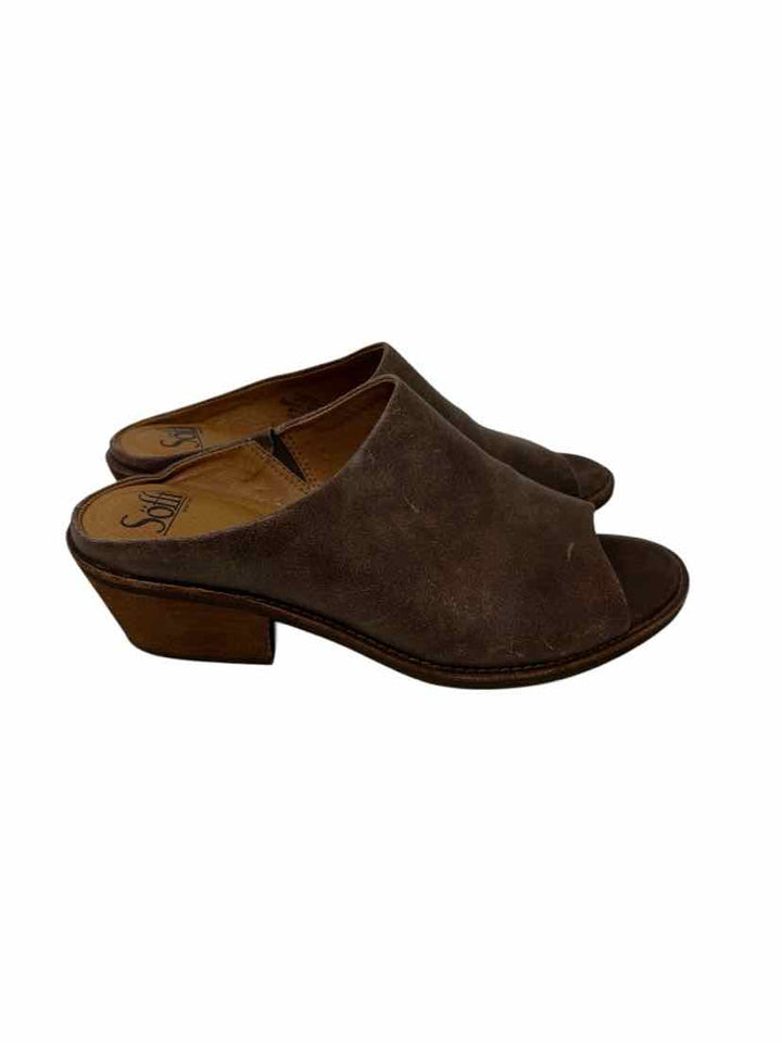 Shoe Size 9 SOFFT Tan Leather Sandals