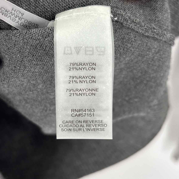 Size M Calvin Klein Gray Knit Sweater
