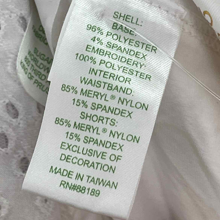 Size L Lilly Pulitzer White Skirt