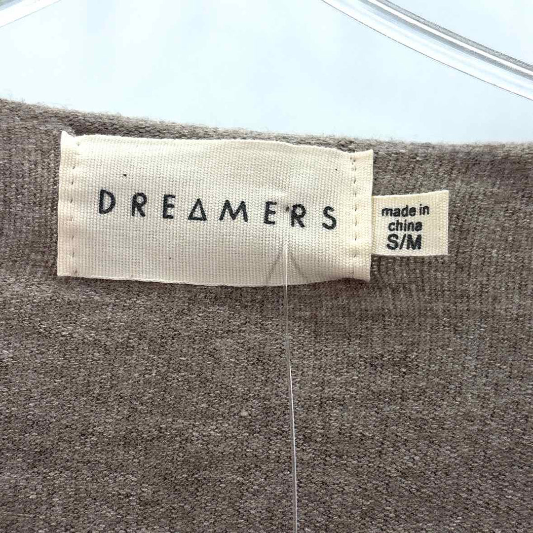 Size S/M Taupe Knit Sweater