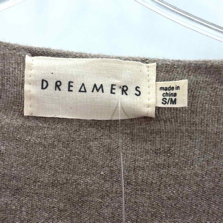 Size S/M Taupe Knit Sweater