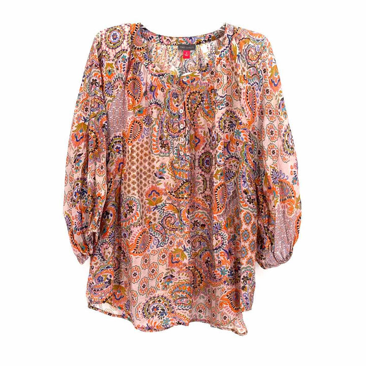 Size 1X Vince Camuto Pink Shirt