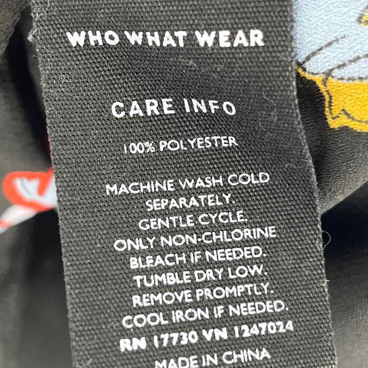 Size XL who what wear Black Shirt