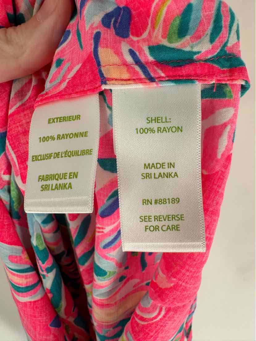 Size XL Lilly Pulitzer Pink Shirt
