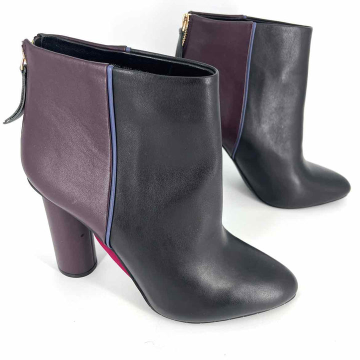 Shoe Size 10 CABI Burgundy Leather Boots