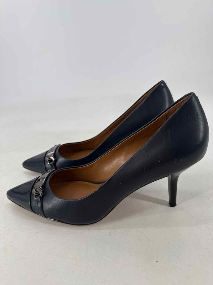 Shoe Size 7.5 Coach Navy Pumps