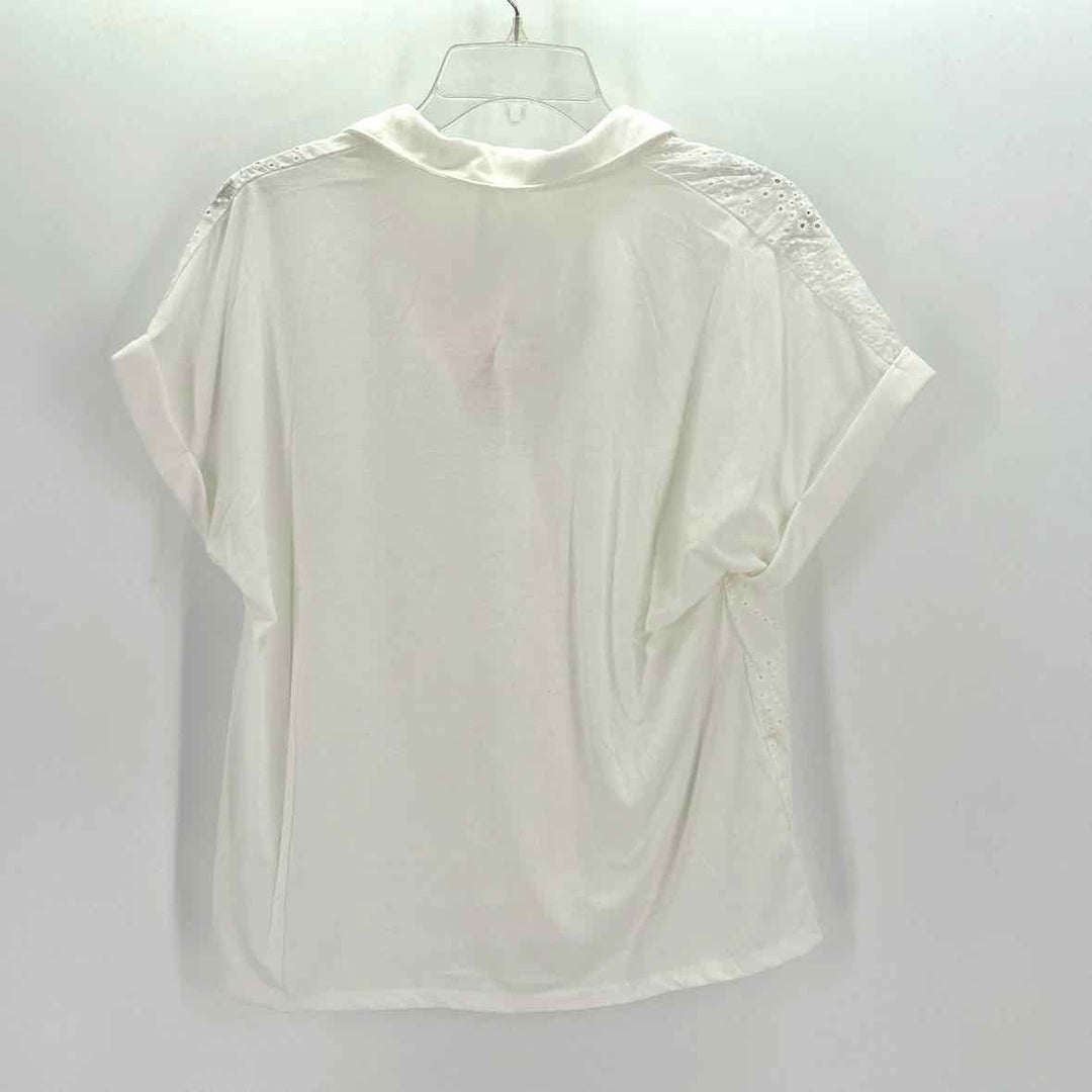 Size M NY COLLECTION White Shirt