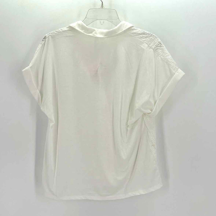 Size M NY COLLECTION White Shirt