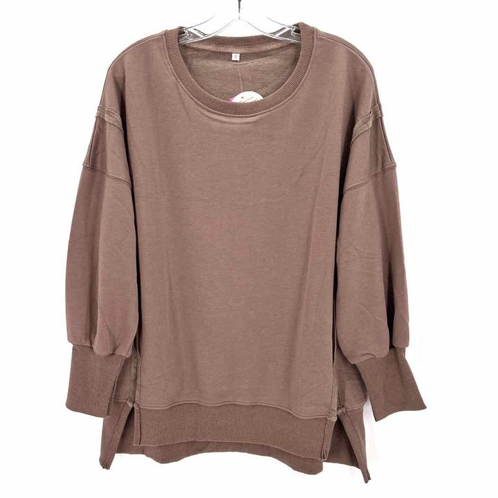 Size S Taupe Knit Shirt