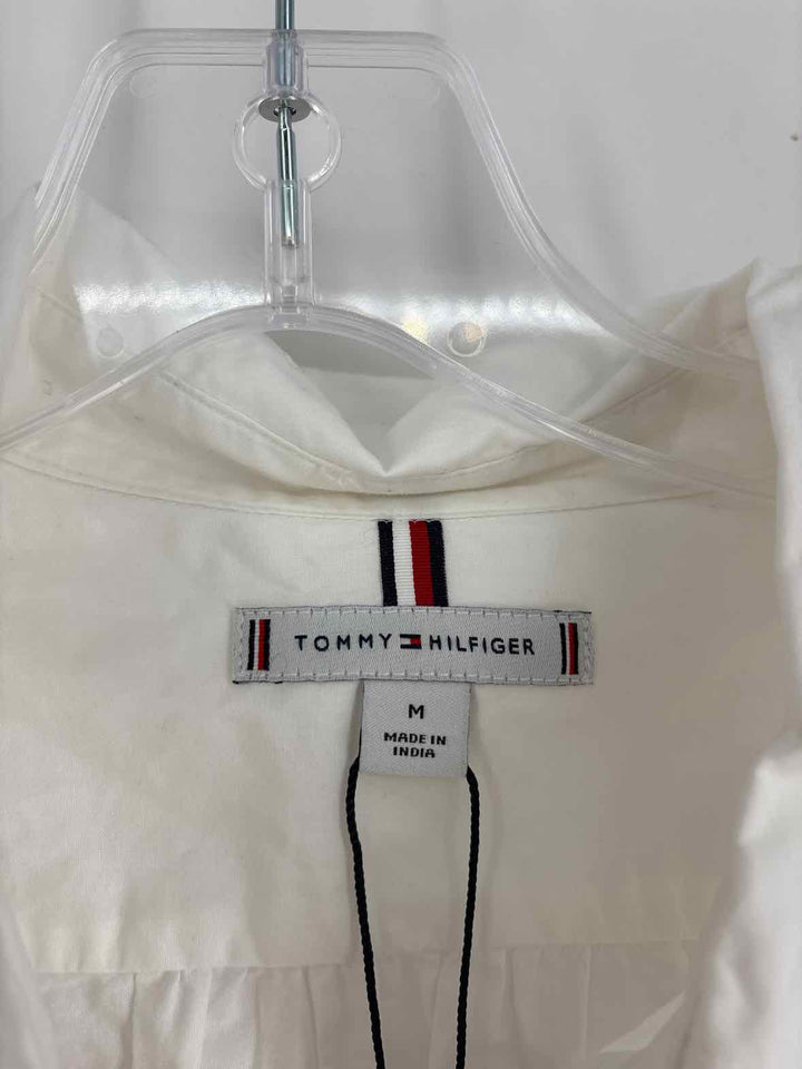 Size M TOMMY HILFIGER White Dress