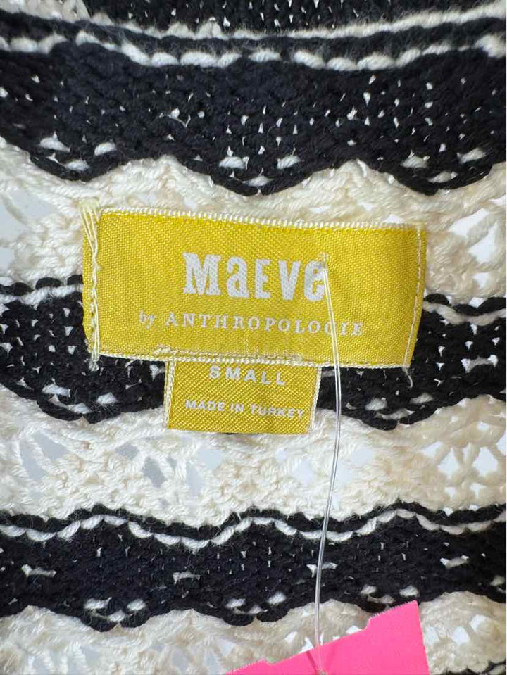 Size S MAEVE Black/White Shirt