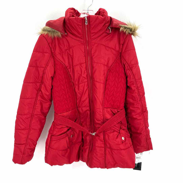 Size XXL RAMPAGE Red Quilted Coat
