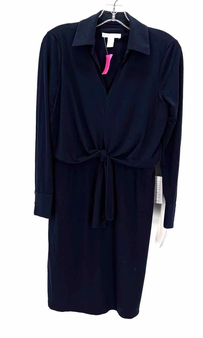 Size 4 LONDON TIMES Navy Dress