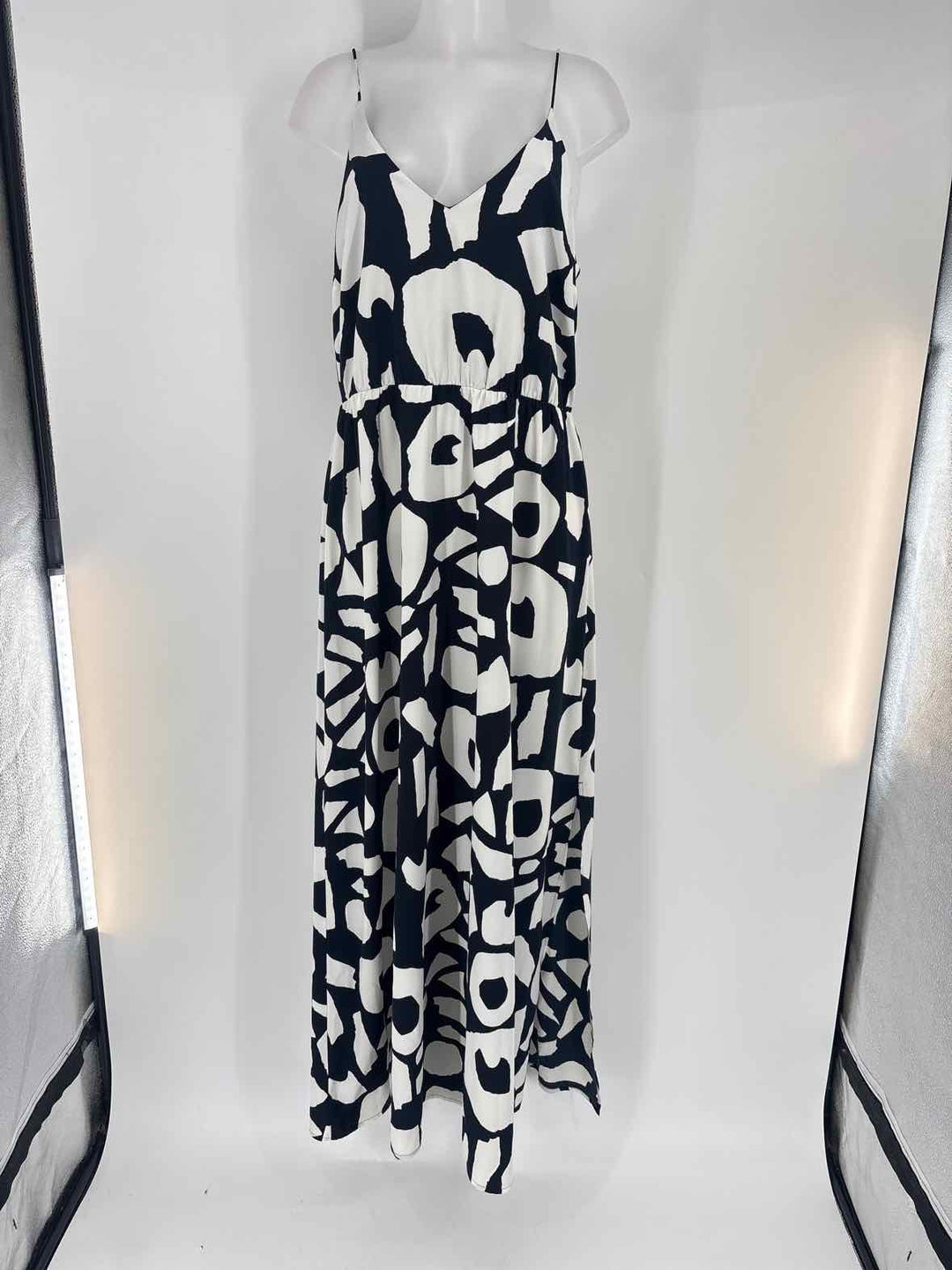 Size 12 LOFT Black/White Dress