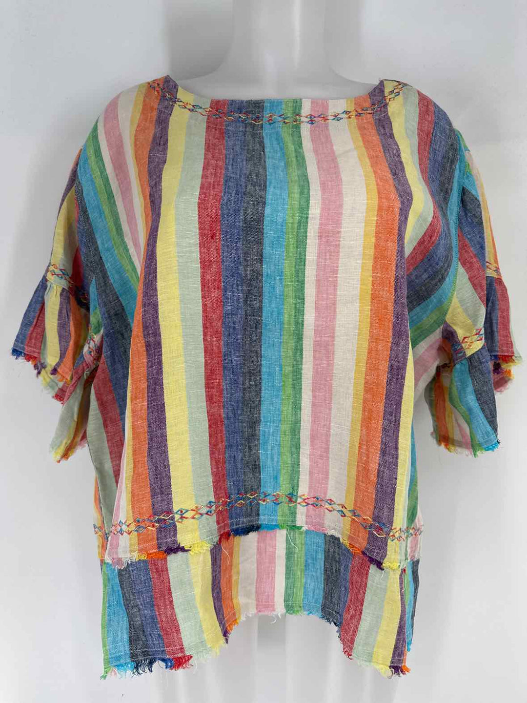 Size L JOHN MARK Multi-Color Shirt