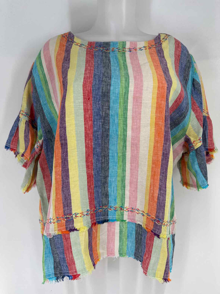 Size L JOHN MARK Multi-Color Shirt
