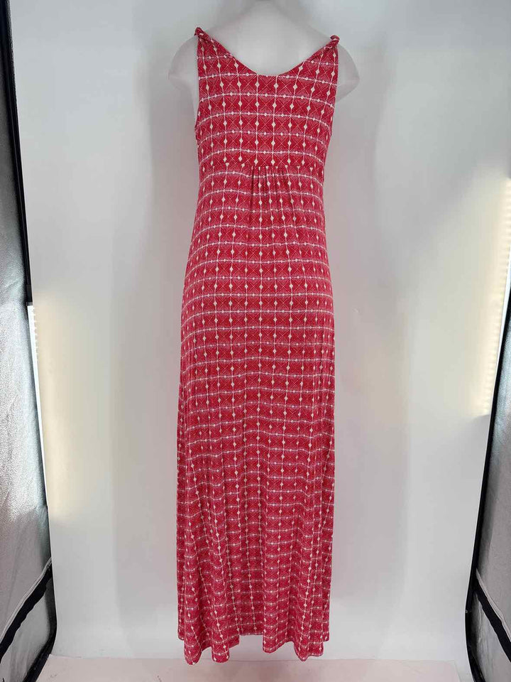Size M GAP Red Print Dress