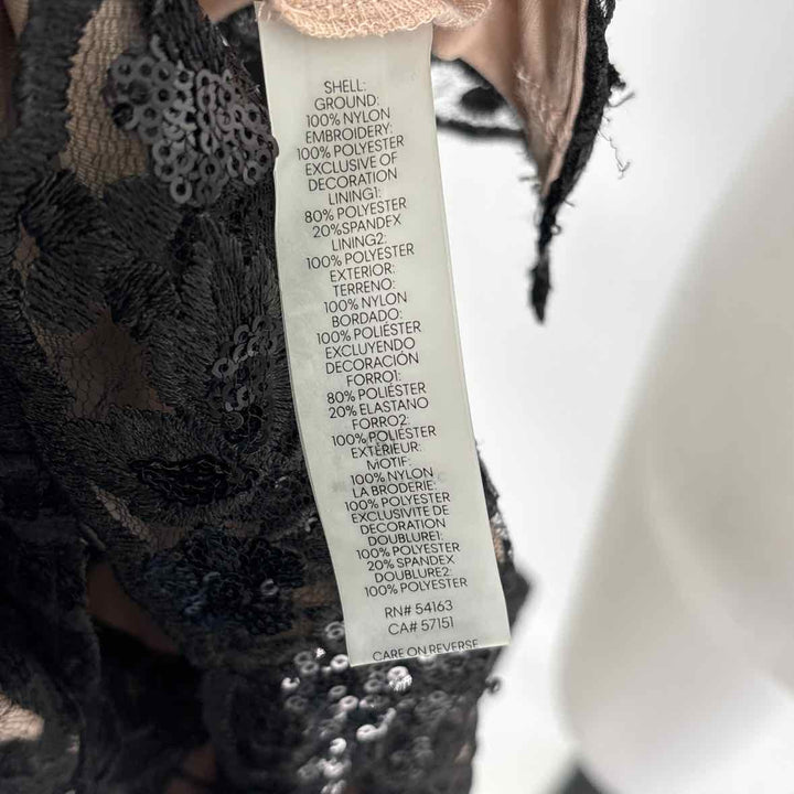 Size 16 Calvin Klein Black Lace PROM
