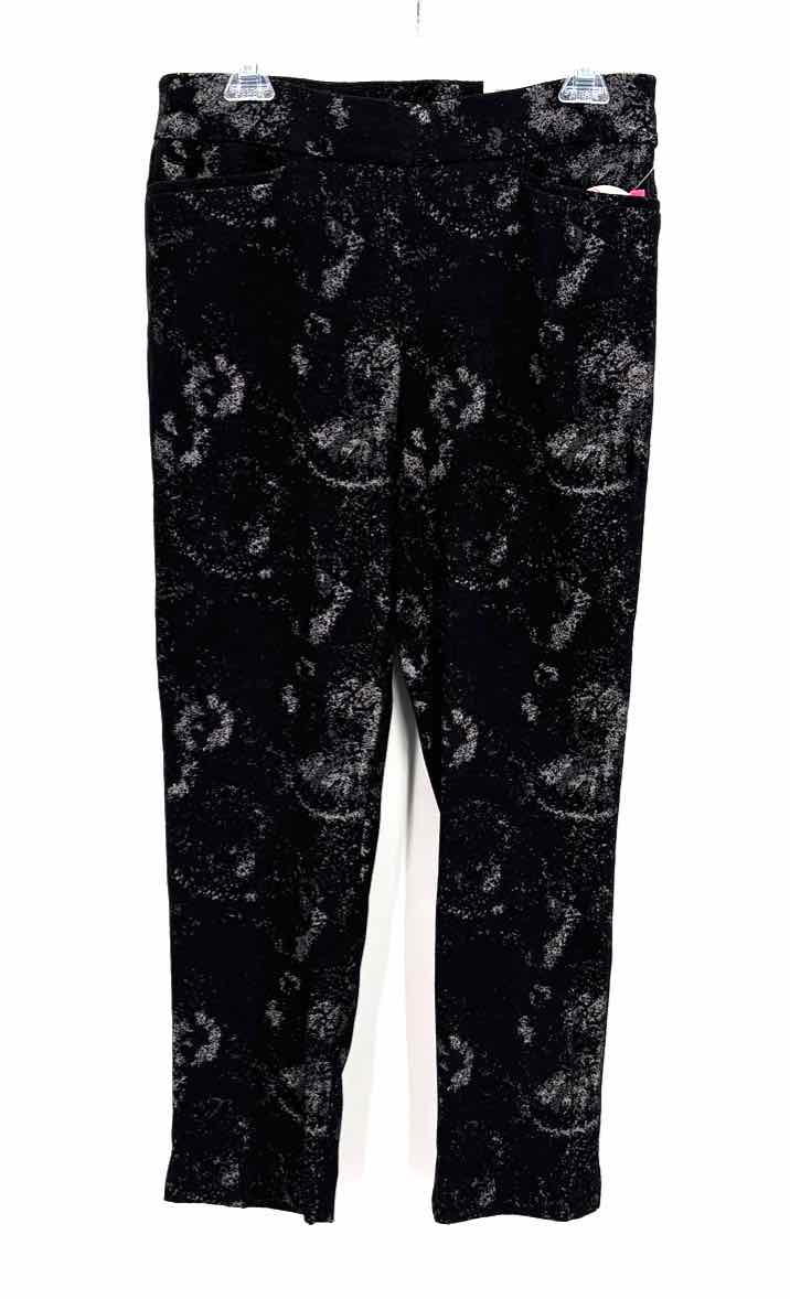 Size 8 Chico's Black Knit Pants