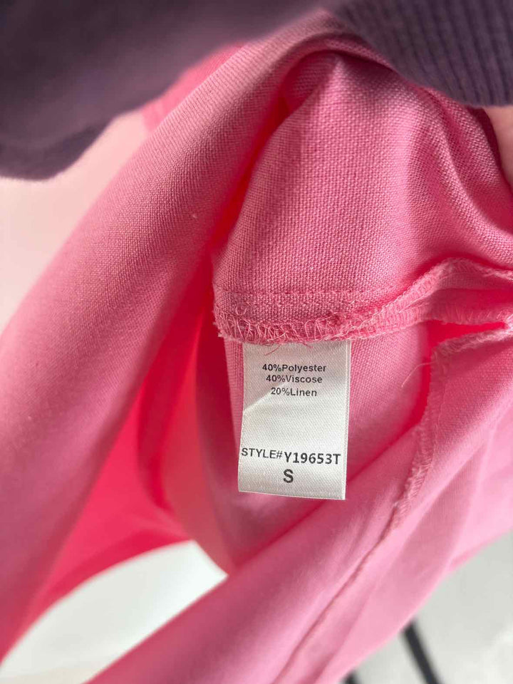Size S POMANDER PLACE Pink Dress
