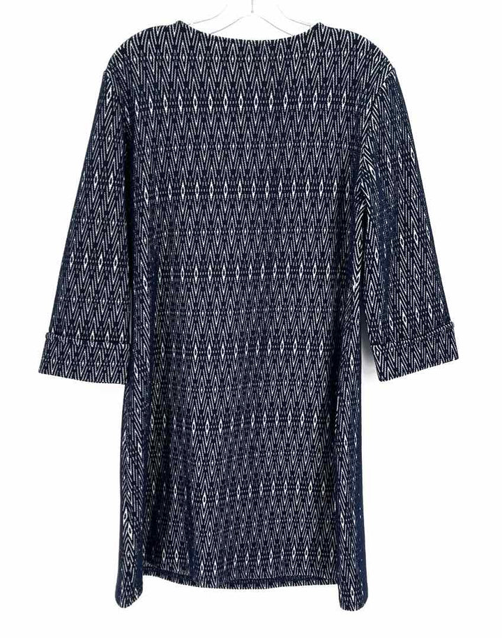Size XL ARYEH Navy Knit Dress