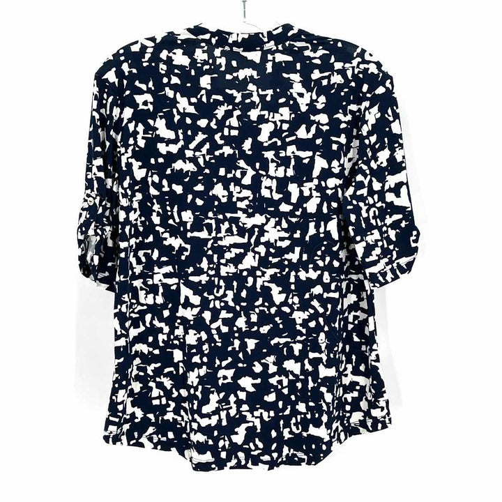 Size M Navy Print Shirt