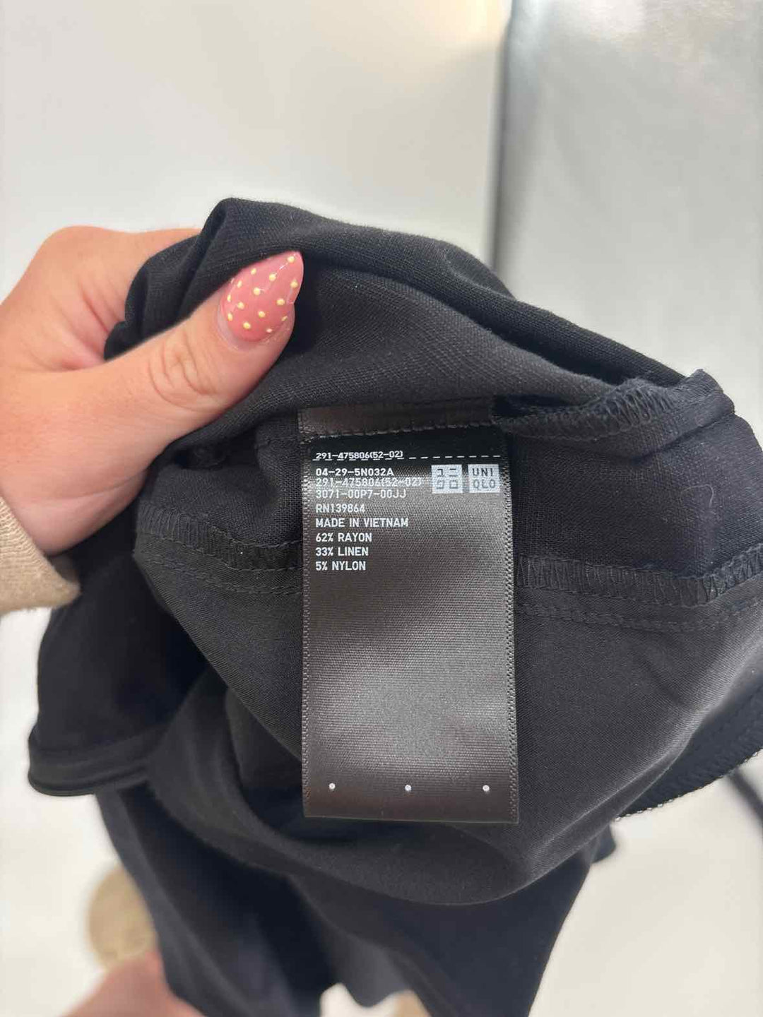 Size S UNIQLO Black Romper