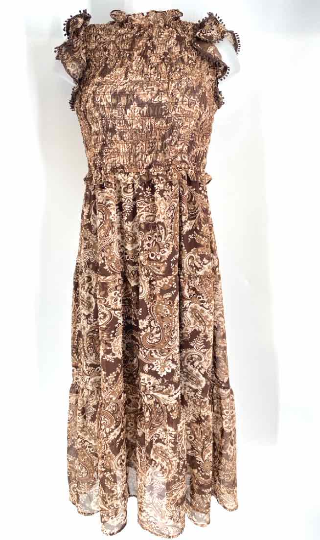 Size S MOON RIVER Brown Dress