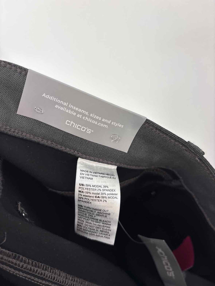 Size 2 Chico's Gray Pants