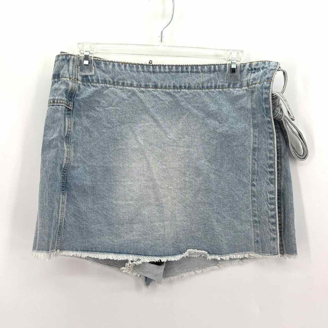 Size XL ALTAR'D STATE Blue Denim Skirt