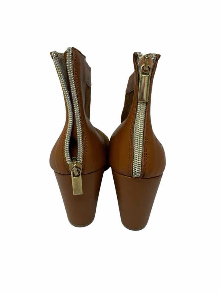 Shoe Size 37 Tan Leather Pumps