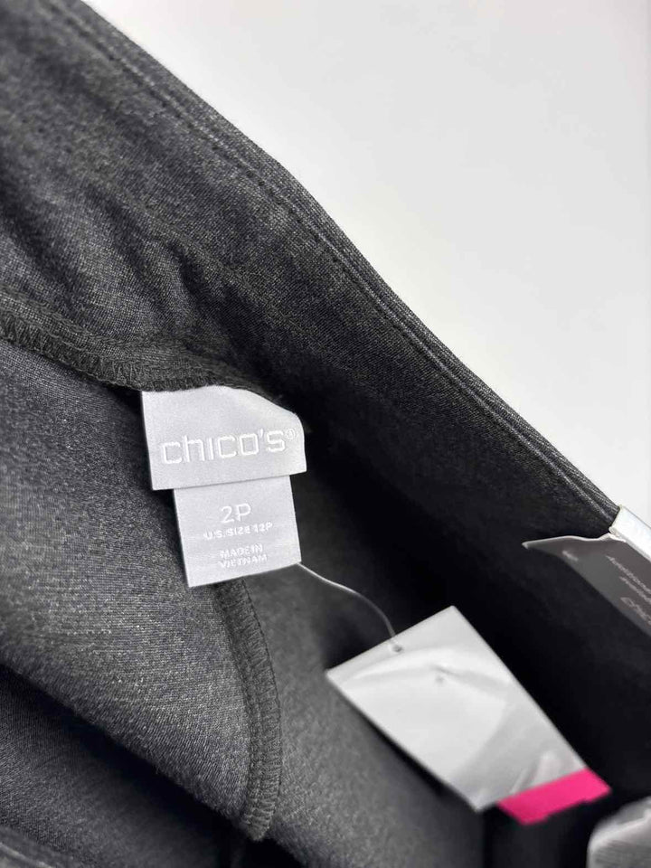 Size 12P Chico's Gray Pants