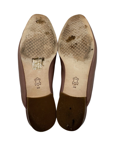 Shoe Size 8 Tory Burch Pink Leather Flats