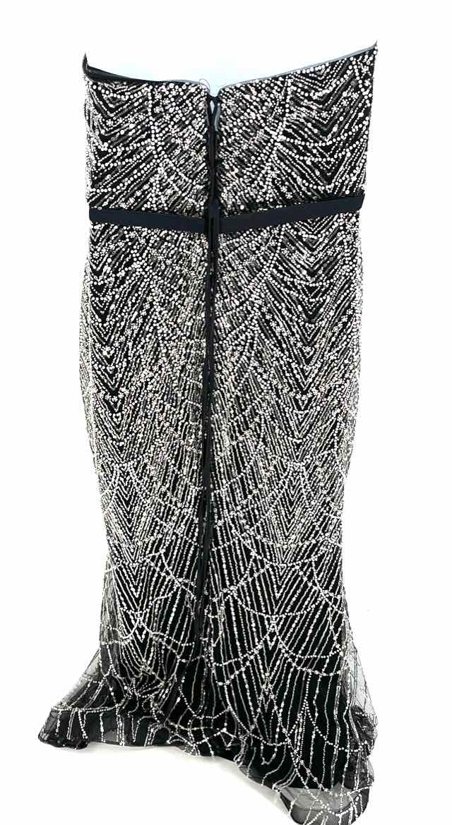 Size XL Black Sequined Dress