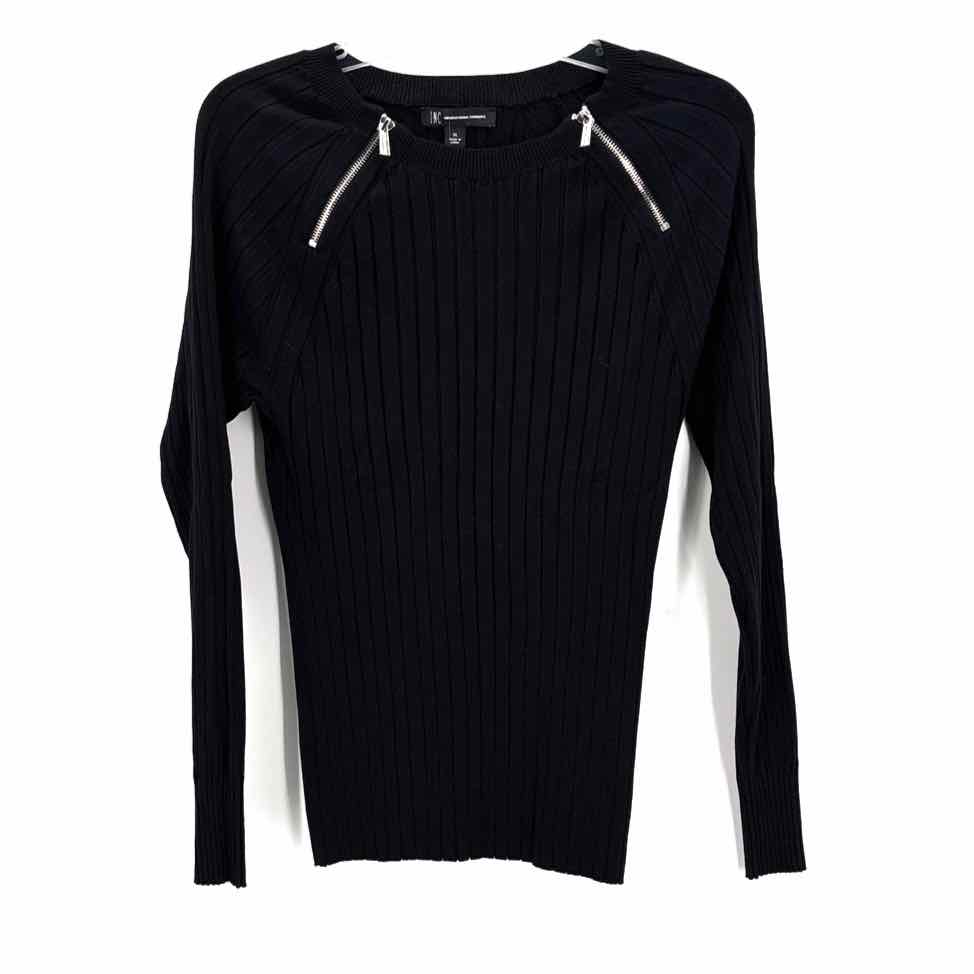 Size XL INC Black Sweater