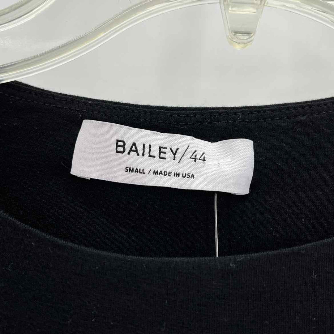 Size S Bailey Black Leather Dress