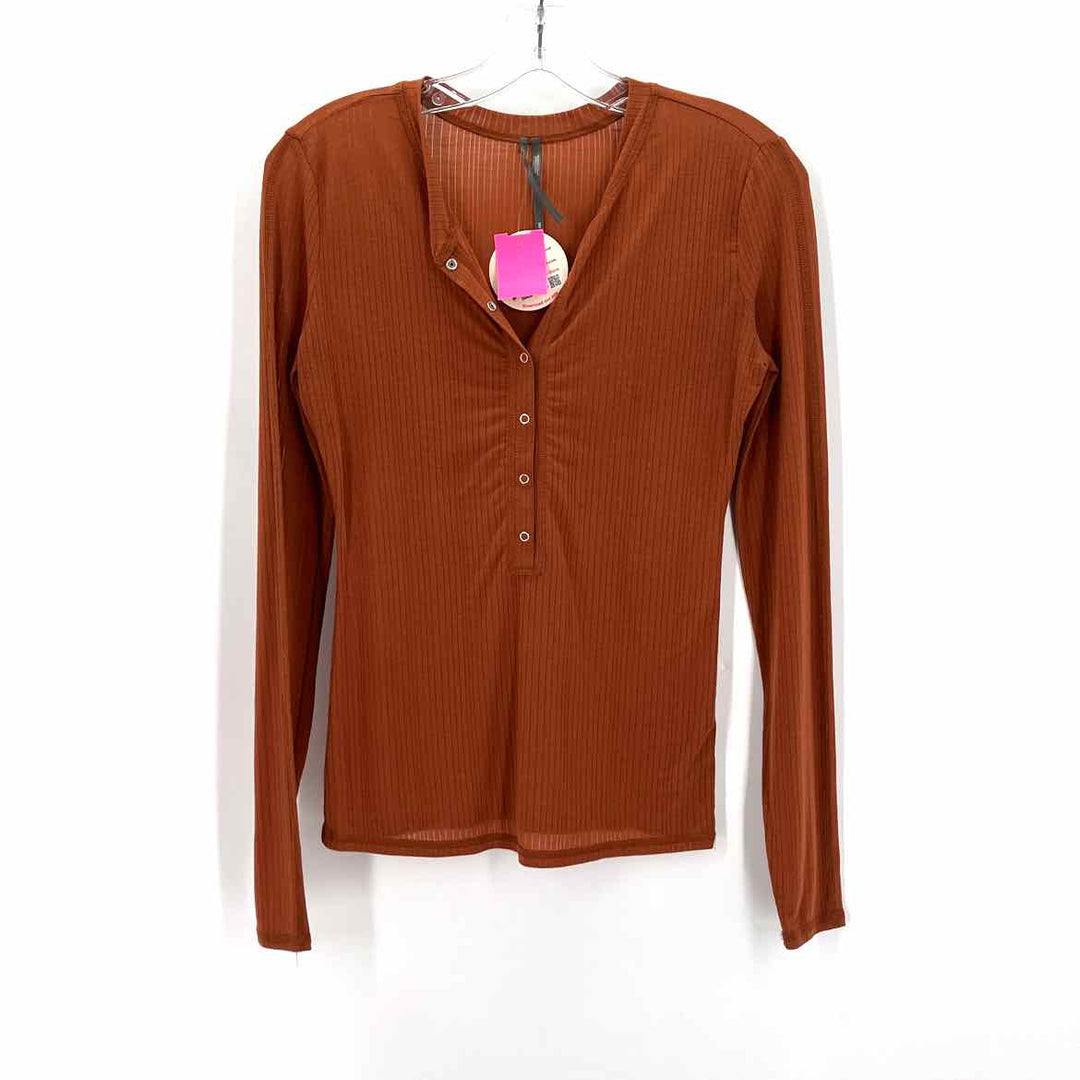Size XXS Anthropologie Brown Shirt