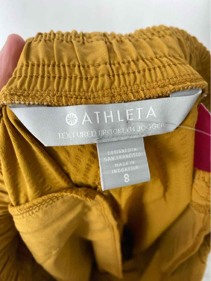 Size 8 Athleta Mustard Pants