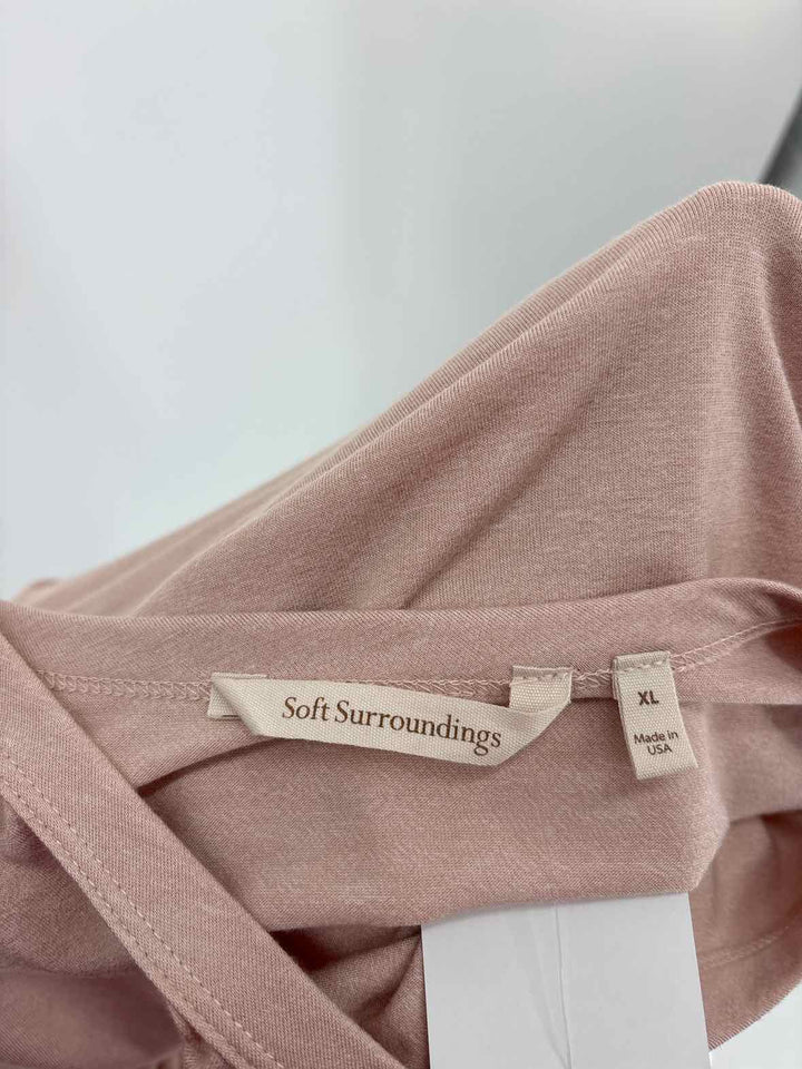 Size XL SOFT SURROUNDINGS Pink Shirt